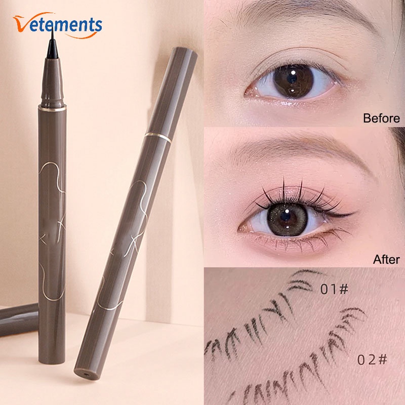 Bút Kẻ Mắt Lâu Trôi Chống Nhòe Màu Sắc Tự Nhiên Dành Cho Người Mới Bắt Đầu