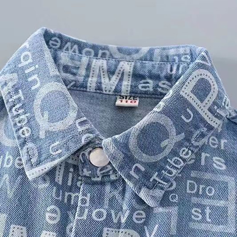 CATIMINI Áo Sơ Mi Nam Dài Tay Cổ Bẻ Thời Trang Hàn Mới