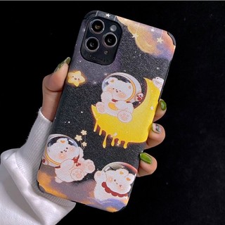Ốp Lưng Da IMD Bear Astro
