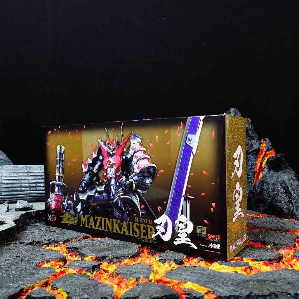 Mô hình Hagane Works Mazinkaiser Haou Mazin Set dòng Mazinkaiser 17cm Gamestop.vn MKGS01