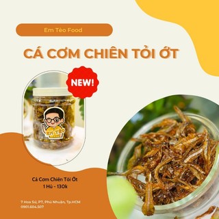 Cá cơm chiên tỏi ớt