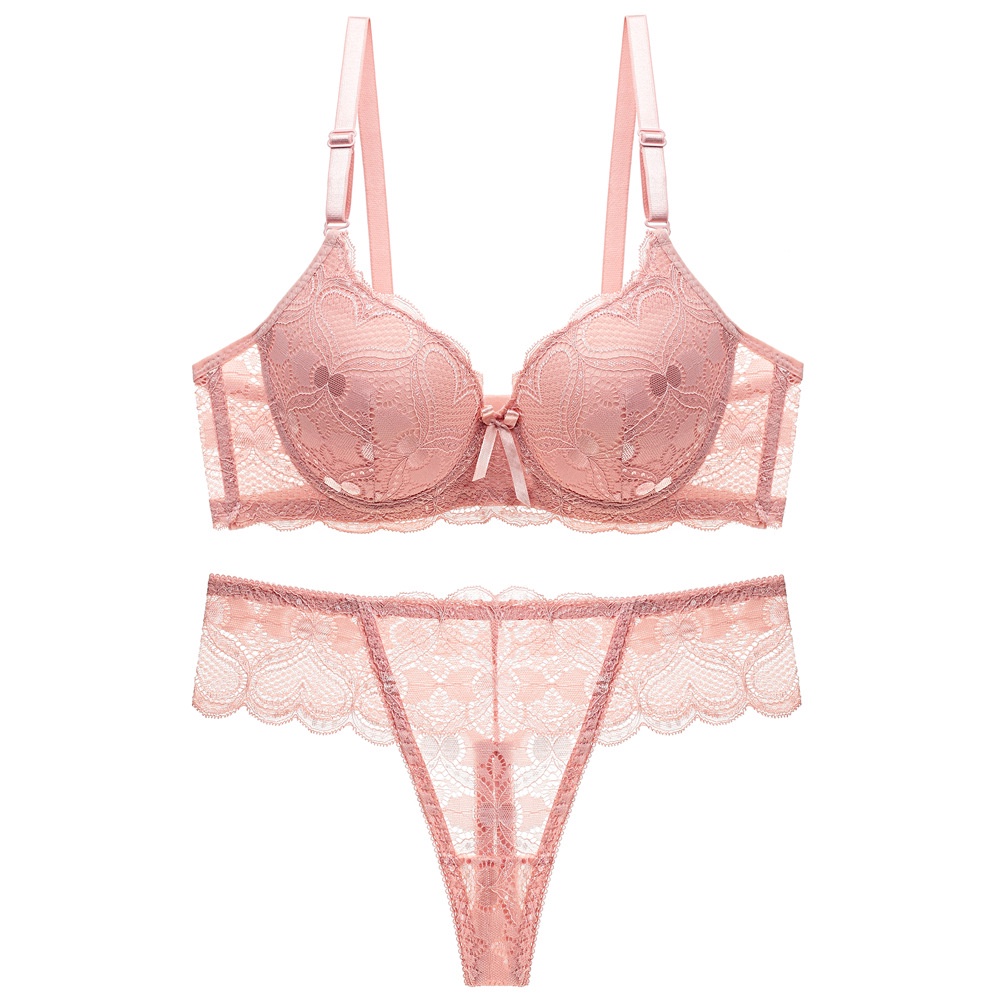 Bộ ÁO Bra + QuầN LóT Ren Hoa GợI CảM DàNh Cho Nữ