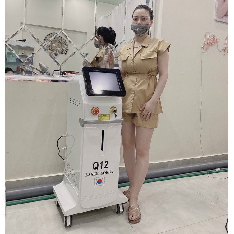 Máy Laser Xoá Xăm Q12. Máy Leser Q12