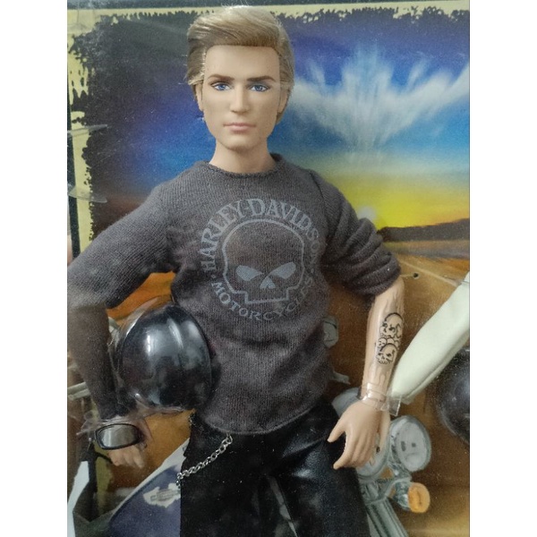 Búp bê barbie ken Harley Davidson gift set
