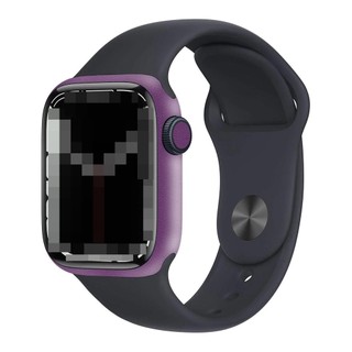 Dán Skin Mầu tím , Đen bóng cho Đồng hồ apple watch  Series 7 / 8 Size 41 -45mm , Size 40-44mm , Sr 2/3 Size 38 42mm