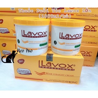 Thuốc Duỗi tóc lavox 1000ml mỗi hộp
