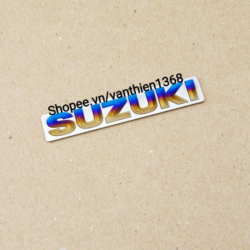 Tem Titan Chữ SUZUKI