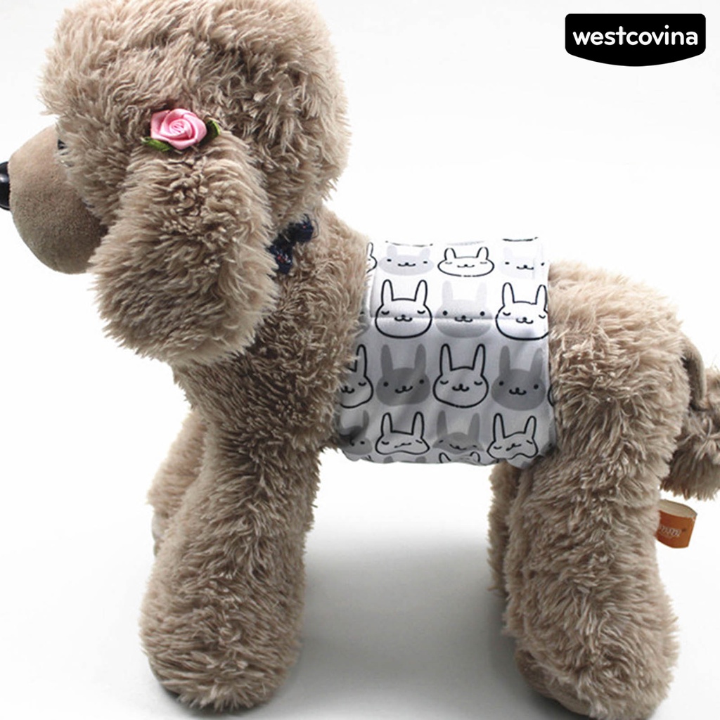 [Hot] [Hot]♝Tã Đeo Bụng Thoáng Khí Màu Sắc Tươi Sáng Có Thể Giặt Sạch Dành Cho Cún Cưng