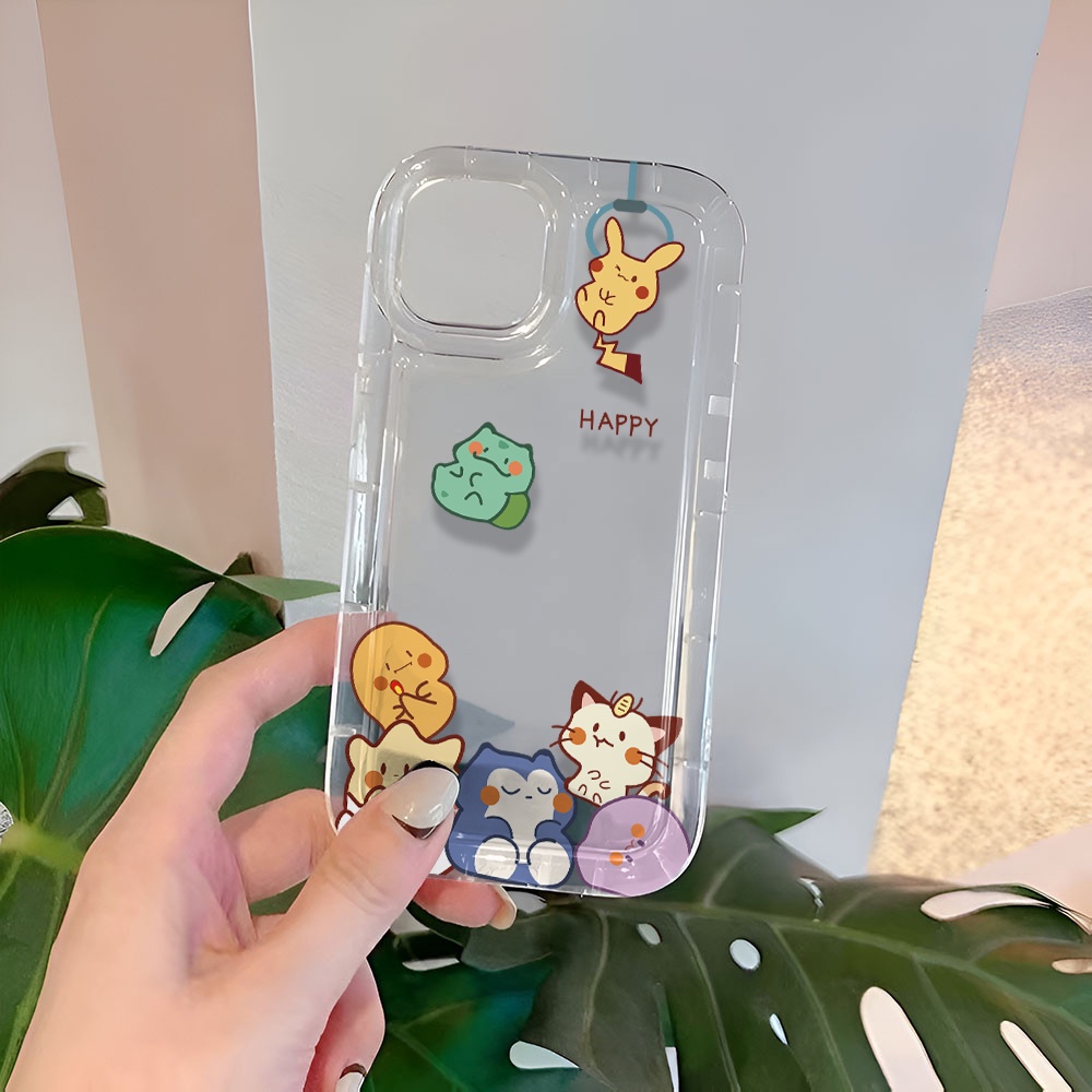 Ốp Điện Thoại Trong Suốt Hình SpongeBob Patrick Star Cho iphone 14promax 11 13 12 7Plus X XS Max