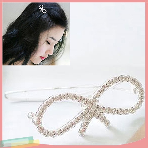 Kẹp tóc hình bướm đính đá xinh xắn dành cho nữ