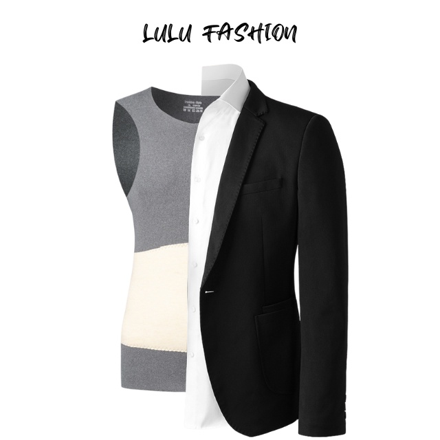 Áo giữ nhiệt nam áo lót nỉ thu đông nam áo mặc trong vest Quảng Châu siêu ấm áp, co giãn 4 chiều - Lulu shop