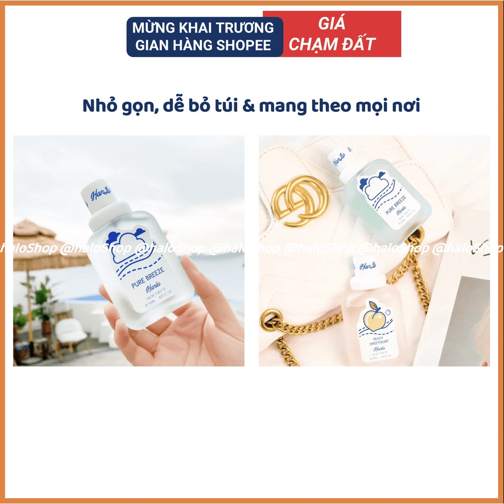Xịt thơm quần áo thơm phòng, thơm quần áo, thơm body mist lưu hương lâu dễ chịu Hanlu
