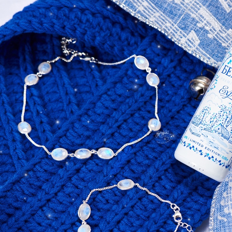 Dây Chuyền Spirit Keeper Ba Màu Đá Thiên Nhiên Năng Lượng Bạc 925 SP004695 Gypsy.lala