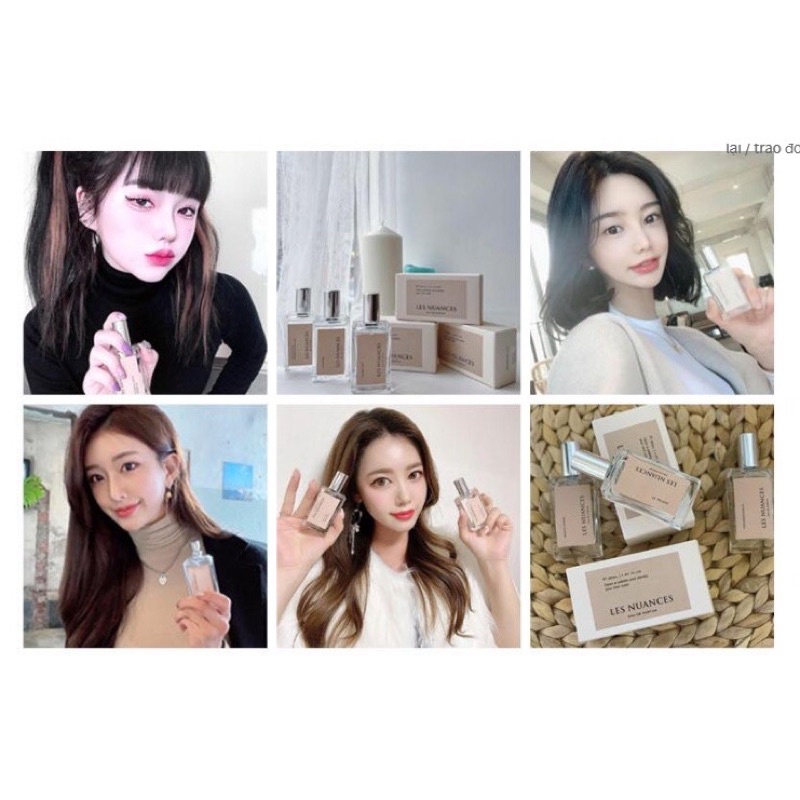 Nước hoa nội địa Hàn🎶 𝑳𝒆𝒔 𝑵𝒖𝒂𝒏𝒄𝒆𝒔 𝒆𝒂𝒖 𝒕𝒉𝒆 𝒑𝒂𝒓𝒇𝒖𝒎 🎶