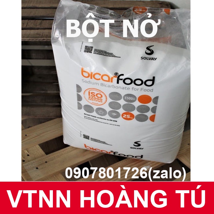 Gói 1 kg - Baking soda - Bột Baking soda - NaHCO3 - Hàng Chiết Lẻ Từ Bao 25kg - Xuất xứ Ý