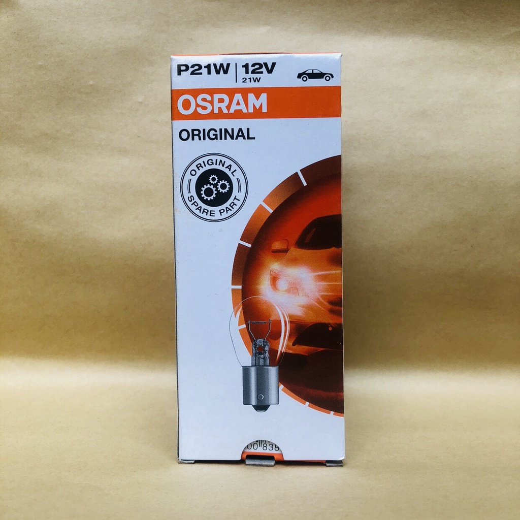 Bóng Đèn Xi nhan 1 Tim OSRAM Original PY21W 12V BAU15S