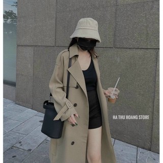 ẢNH THẬT Áo khoác mùa đông dáng dài style Hàn Quốc