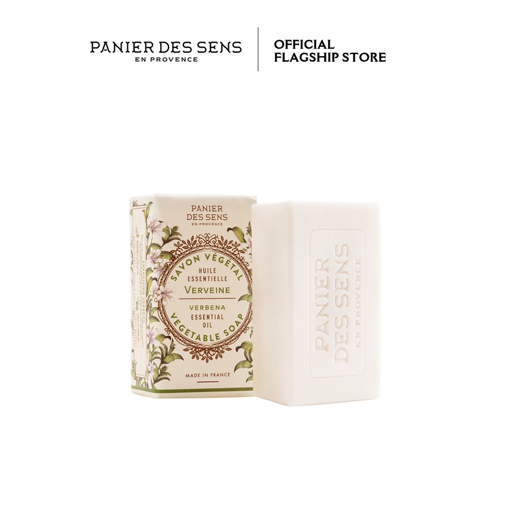 Bánh Xà Phòng Hương Cỏ Roi Ngựa ESSENTIALS Vegetable Soap Bar Verbena 150G