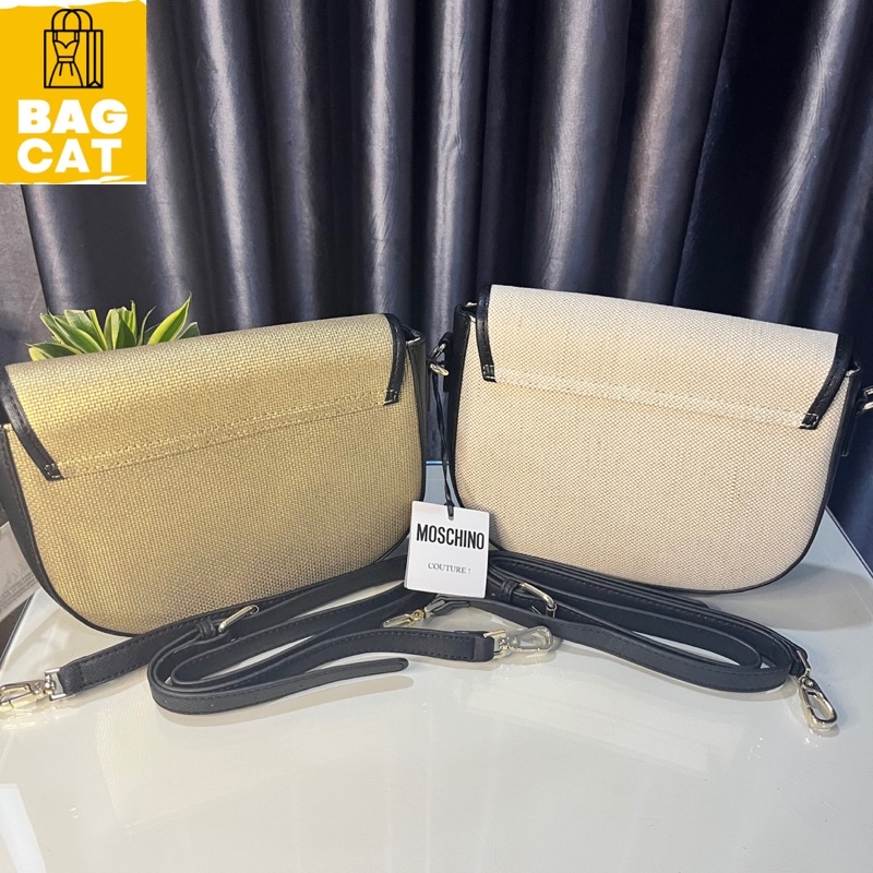 Sẵn túi chính hãng LOVE MOSCHINO full seal full tag từ trong ra ngoài quà tặng