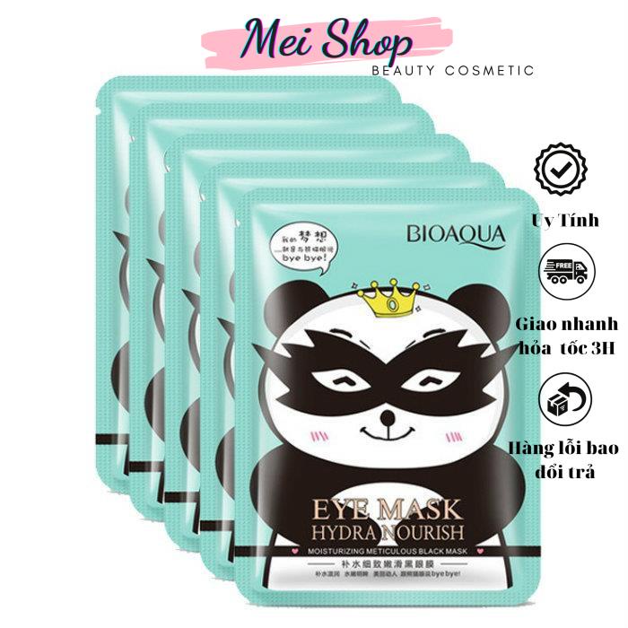 Mặt nạ mắt Gấu Trúc- Collagen Bioaqua