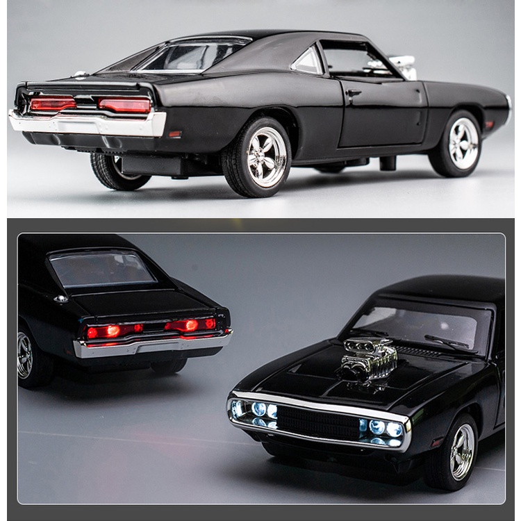 Mô Hình Xe Ô Tô Dodge Challenger Hellcat Tỉ Lệ 1: 32