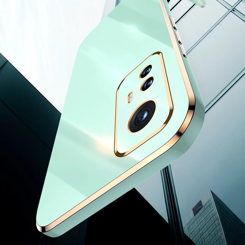 Ốp lưng Điện Thoại Viền Vuông Mạ Sang Trọng Cho Realme C55 C35 C30 C30s C33 Narzo 50i 50A Prime 5G 4G 2023