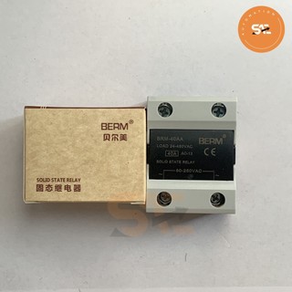 Rơ le bán dẫn SSR BRM-40DA/60DA/100DA hãng Berm