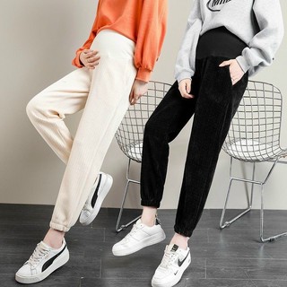 Quần bo gấu tăm nhung ấm dày cực ạ
