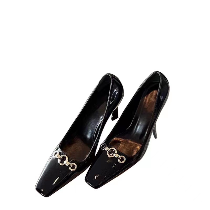 Giày Cao Gót Mũi Vuông Thiết Kế Mới 2022 Quyến Rũ Thời Trang Dành Cho Nữ