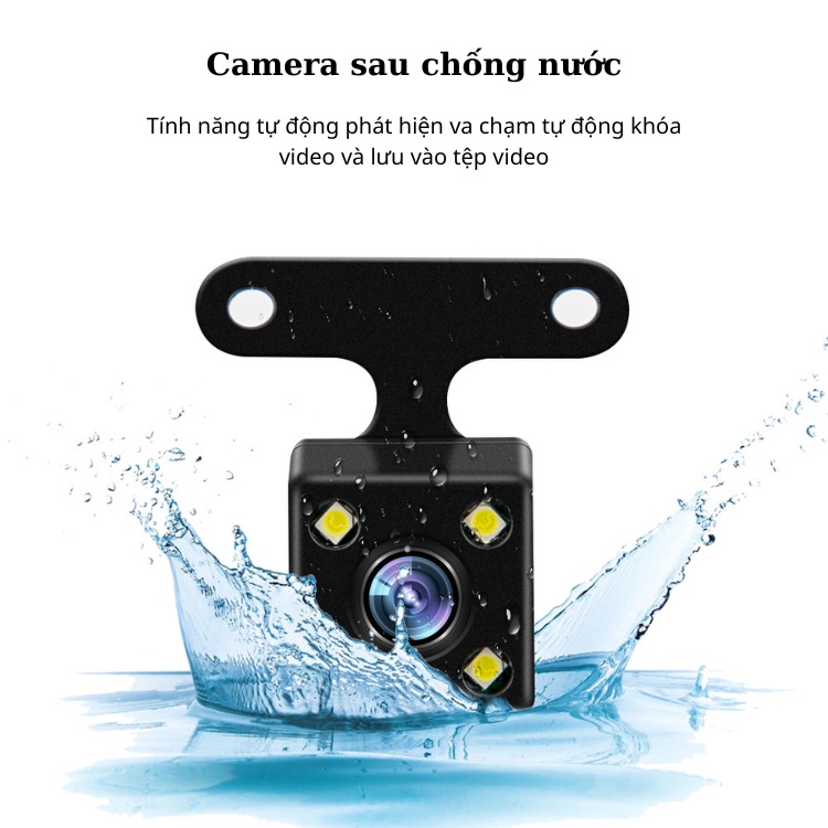 Camera hành trình ô tô X4 XETABON Full HD , màn hình cảm ứng, quay đêm rõ nét, Bảo Hành 12 Tháng 1 đổi 1