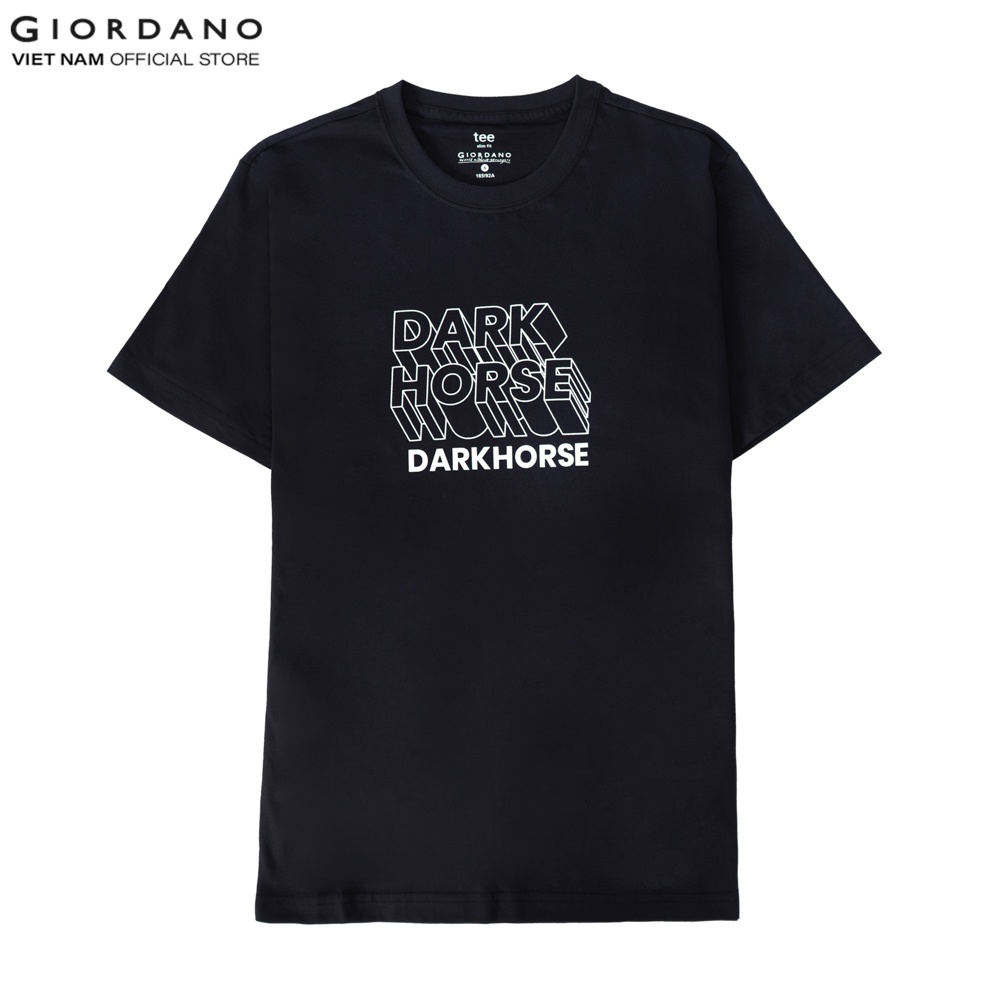 Áo Thun Nam In Hình Printed Tee Giordano 01092303