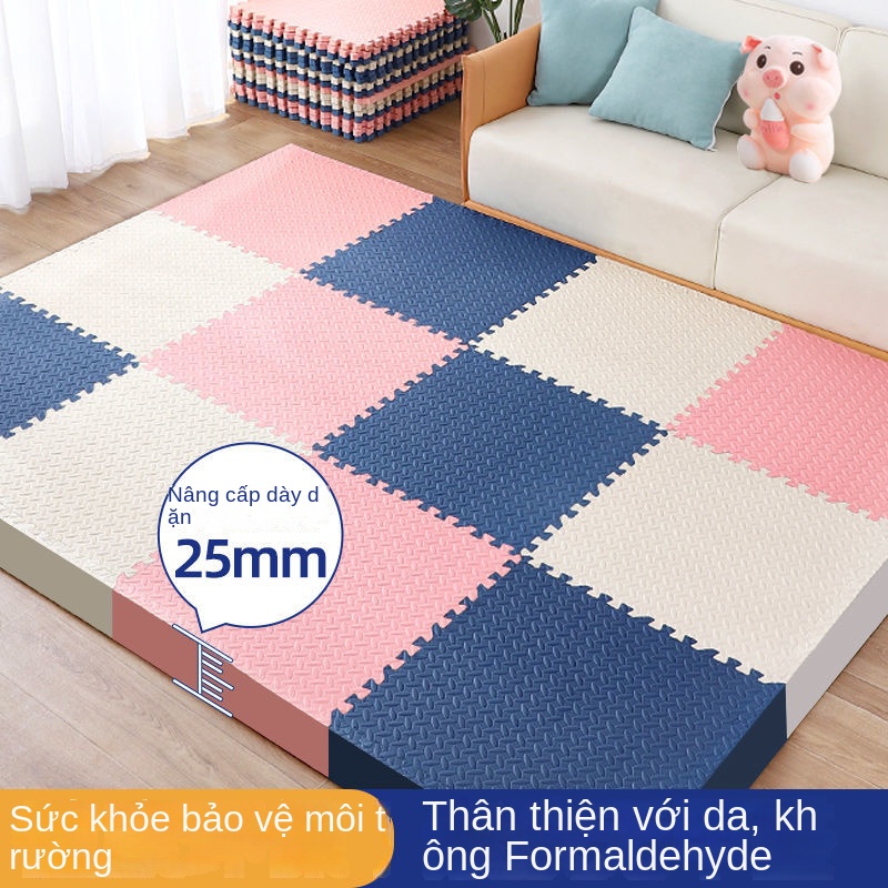 Thảm Xốp Dày Dặn Chống Rơi Cho Bé Tập Bò