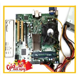 Combo main g31 + chip e5xxx +ram 2gb socket 775 + fe+ quạt+ gói keo tản nhiệt cpu