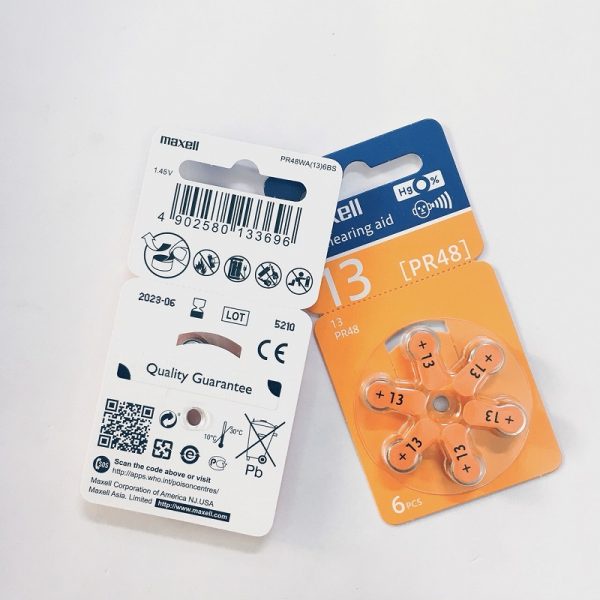 Pin máy trợ thính NHẬT ký hiệu 13 - pin trợ thính