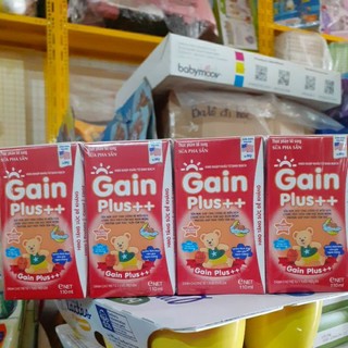 Thùng sữa bột pha sẵn Gain Plus ++