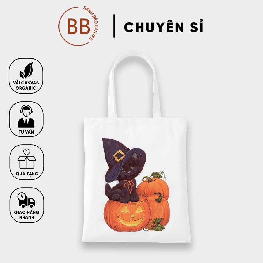 TÚI TOTE HALLOWEEN ĐÁNG YÊU