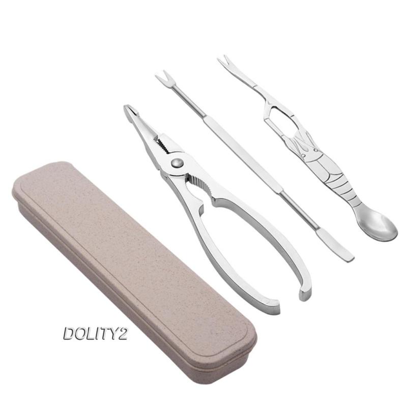 [Dolity2] Bộ Dụng Cụ Định Vị Cua Bằng Thép Không Gỉ Cho Nhà Bếp