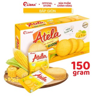 Bánh quy giòn vị bắp cracker libra 150gr