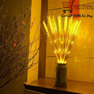 COMBO 10 CÂY BÔNG LÚA ĐÈN LED - THẦN TÀI - MAY MẮN
