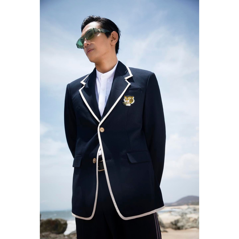Áo khoác Amand Tiger Blazer - Navy