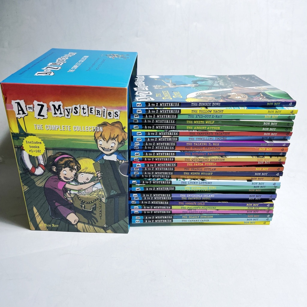 A to z mysteries 26c - bộ nhập boxset (kèm audio)