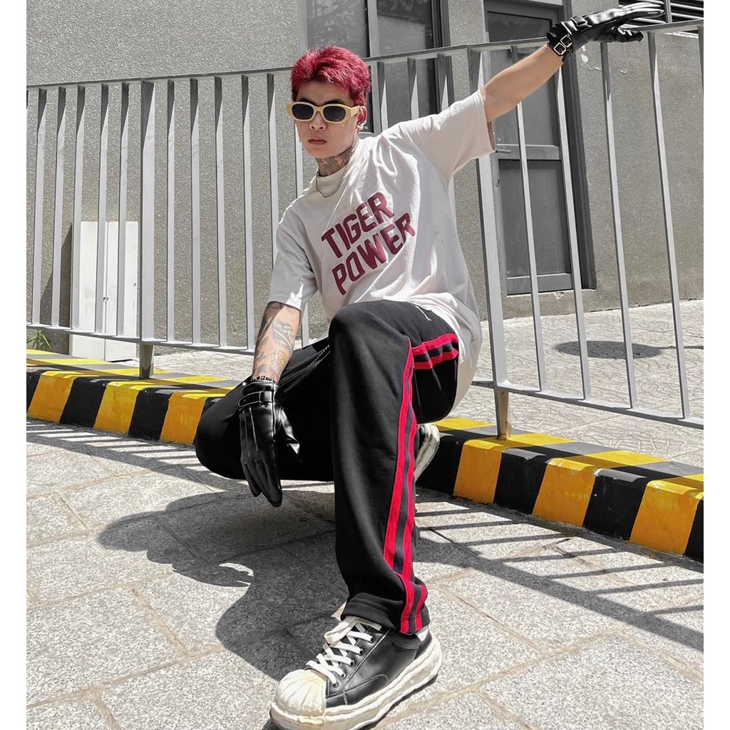 Quần Amand Tiger Patch Pant - Black