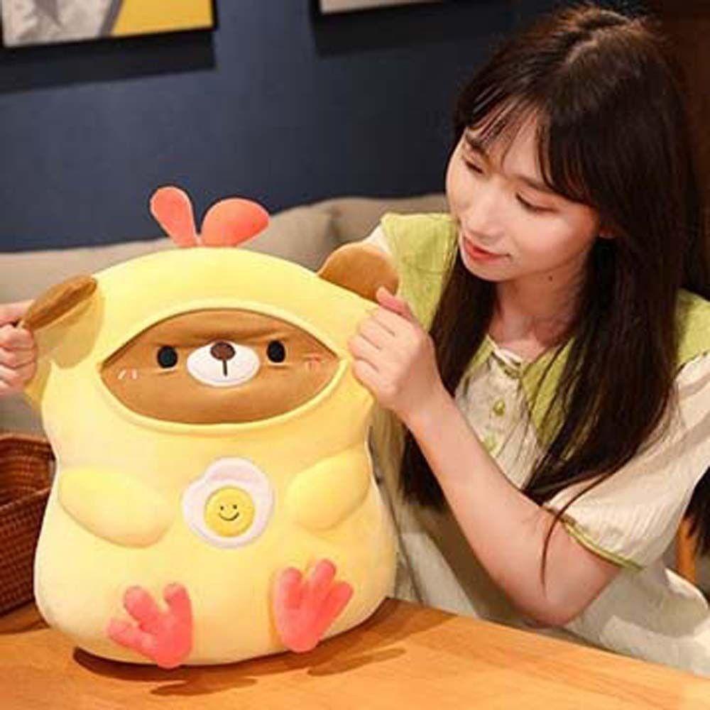 LANFY Thỏ Nhồi Bông Mềm Mại Dễ Thương Cho Bé