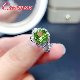 Nhẫn Moissanite Đính Đá Nhiều Màu Thanh Lịch Mới