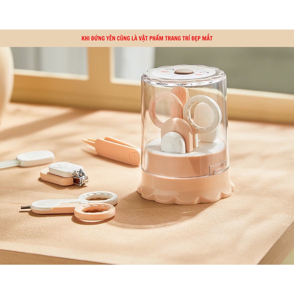 Bộ Bấm Móng Tay Cho Bé 5 Chi Tiết An Toàn Tiện Ích
