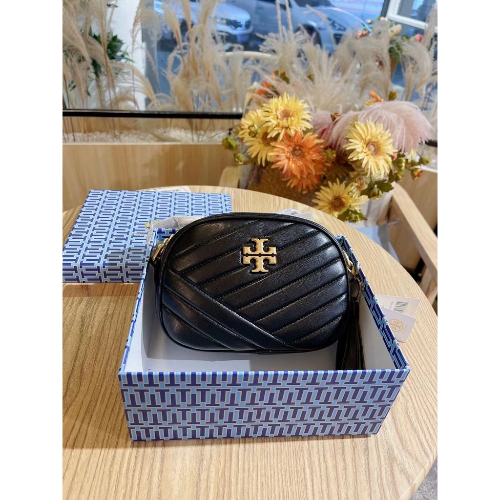 Túi Đeo Chéo Da Thật Đựng Máy Ảnh Phối Dây Xích Thời Trang Cho Nữ777777