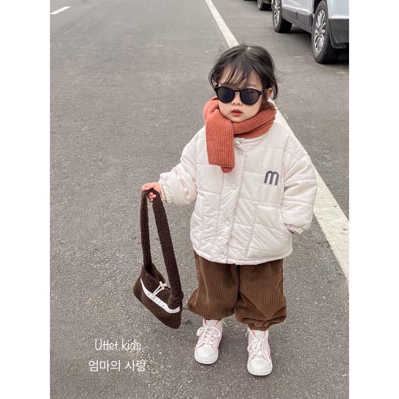 ÁO PHAO LÓT LÔNG STYLE HÀN QUỐC DÀNH CHO BÉ GÁI VÀ BÉ TRAI