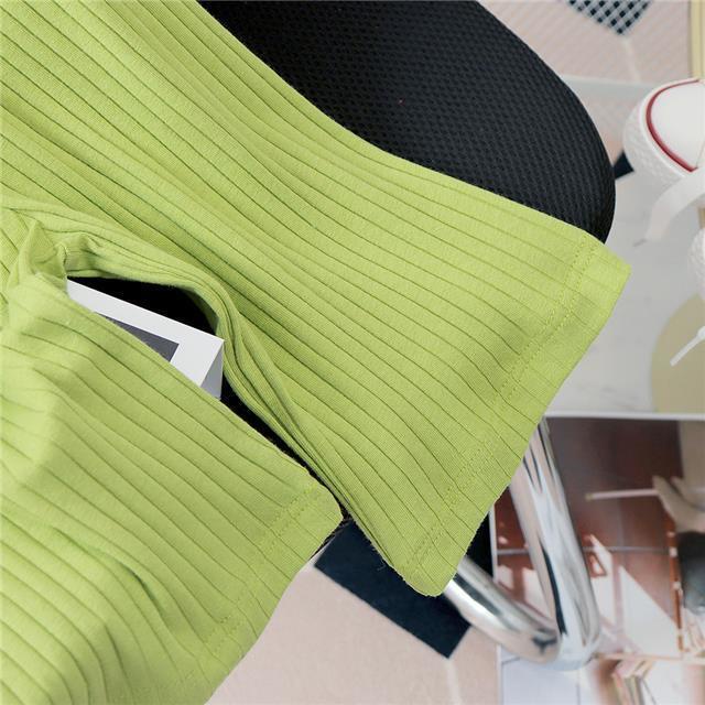 Set Áo Thun Polo + Quần Dài Ống Loe Thời Trang Cho Bé