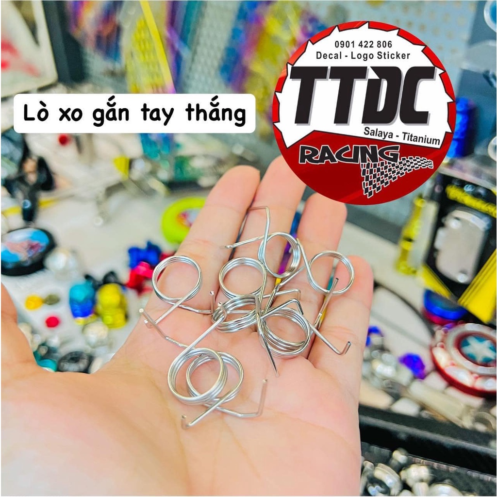 [Giá 1 cái] Lò xo inox gắn ốc tay thắng tay ga ✌🇹🇭