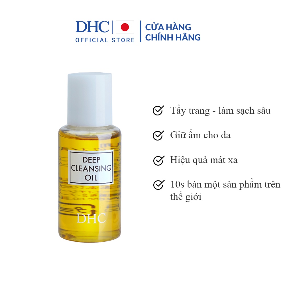 Dầu tẩy trang Olive DHC Deep Cleansing Oil 30 ml